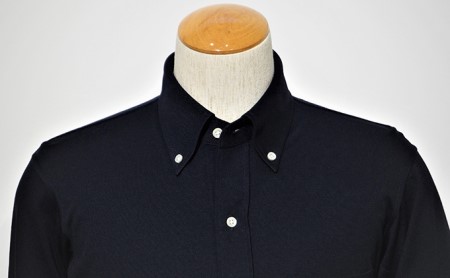 シャツ INDUSTYLE TOKYO 動体裁断 ネイビー シャツ ネイビー(S)