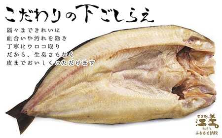 ＼配送時期指定可／【超特大700gアップ】北海道かもめ島特産 とった漁師が自らつくる こだわりの ほっけの開き 〈超特大〉サイズ 1枚　約35cm 700g以上800g未満　大サイズより肉付きがよい　甘塩　漁師直送　北海道日本海のホッケ　一夜干し　魚の干物　国産