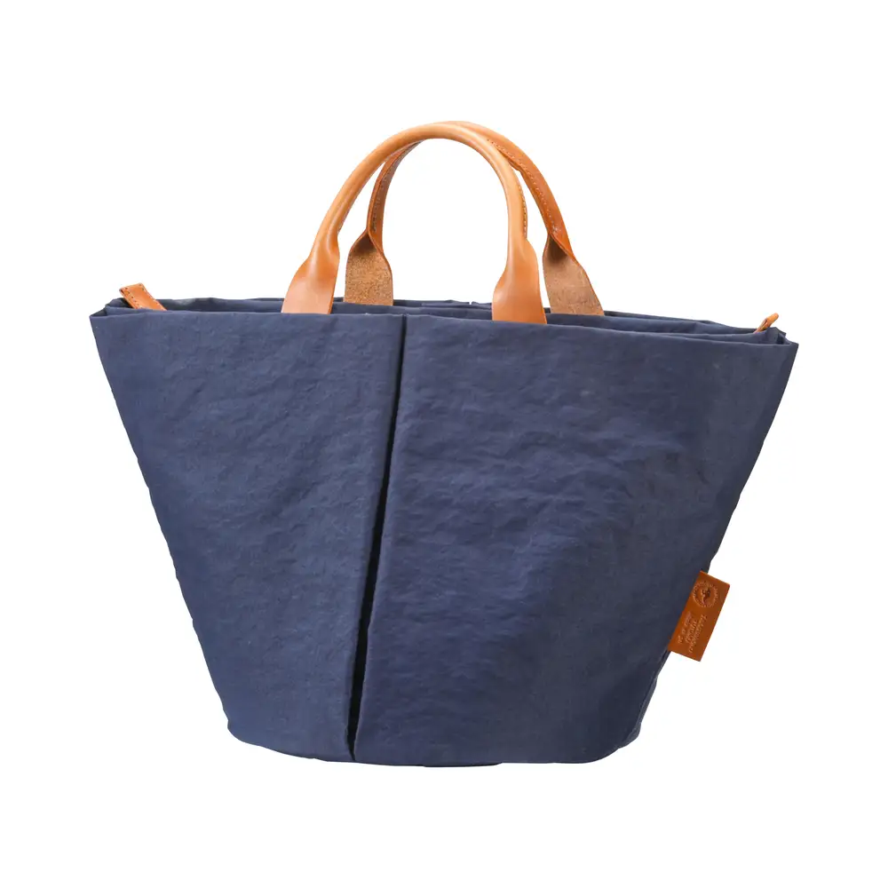 豊岡鞄 トートバッグS（ネイビー）TUTUMU Marche mini（S1800 24-145）