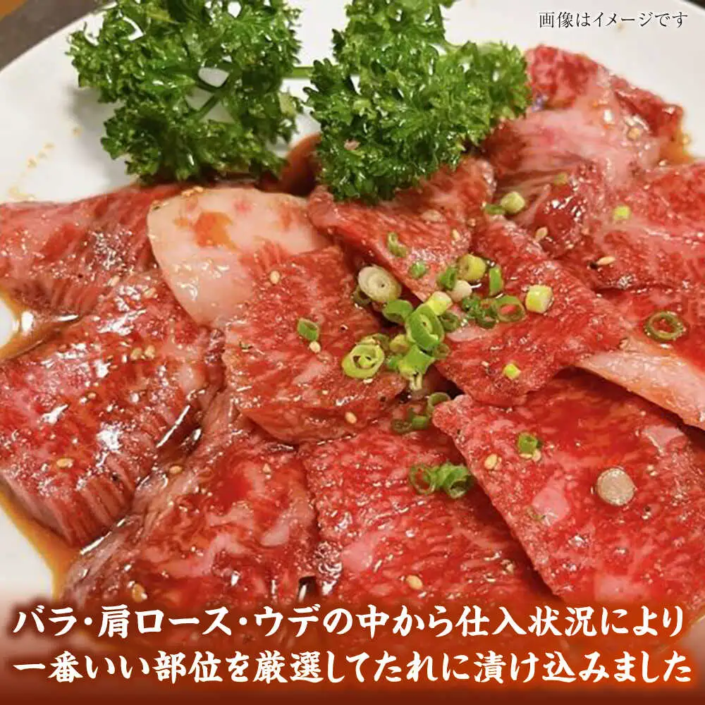 【全3回定期便】【A4-A5ランク】博多和牛 焼肉用 タレ漬 550g [VDZ073]味つき 時短 牛肉