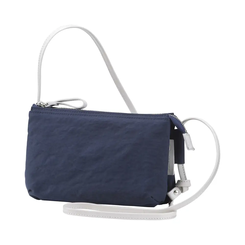 豊岡鞄 TUTUMU Osanpo Wallet（S3100 24-178）ネイビー