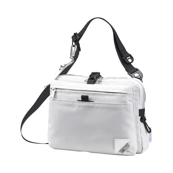 豊岡鞄 CIE WEATHER SHOULDER（071951）ミストグレー / 木和田正昭商店 撥水 ショルダーバッグ メンズ クラッチバック バックインバック