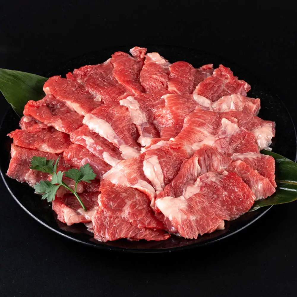 熊本 赤牛 カルビ 焼肉用 約800g 焼肉 [AYCB032]