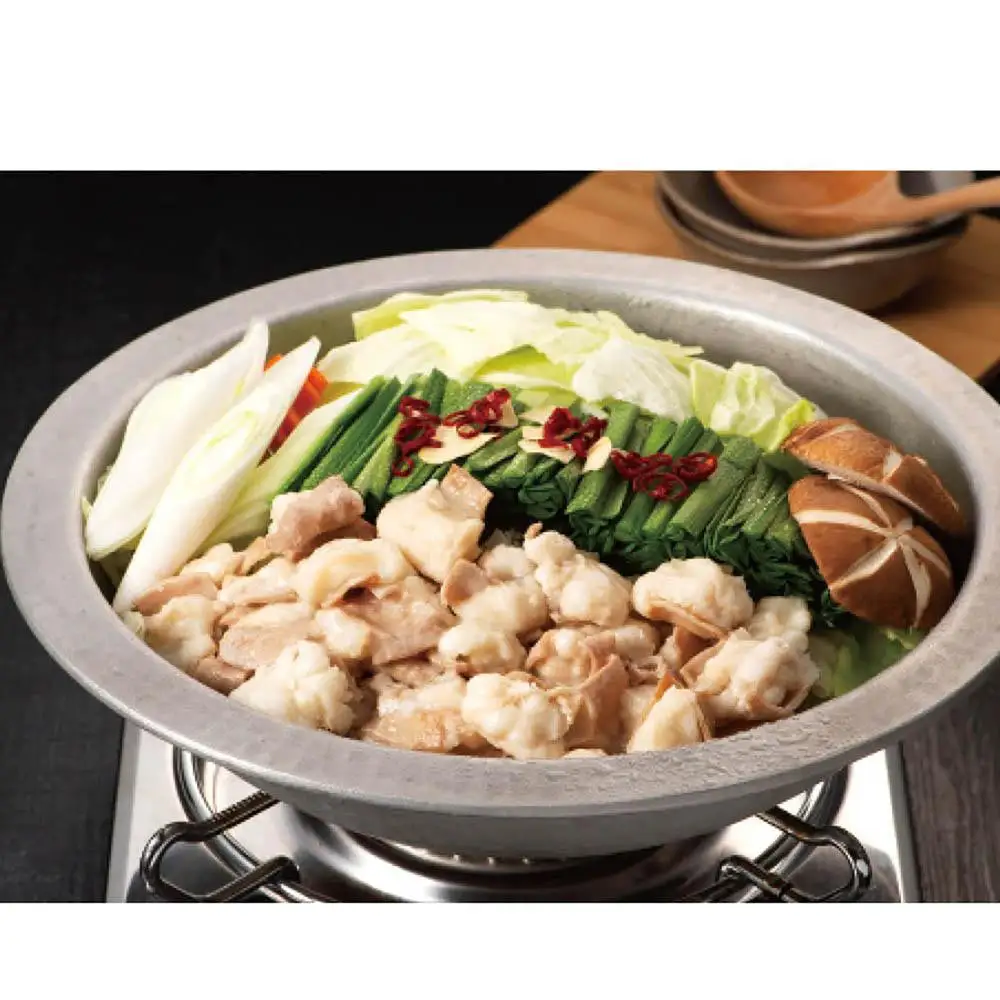 精肉店のもつ鍋セット（醤油味、２～３人前）