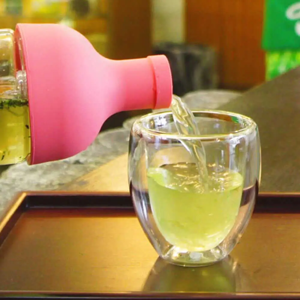 水出し緑茶 セット ボトル付 / 菊之園[AWAG014]緑茶水出し