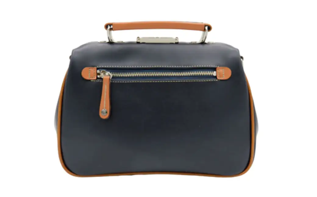 パトリックダレスバッグ (No.K3894-60) ネイビー / 木和田 ダレスバッグ 収納力 本革 ショルダーベルト付き 底鋲 重厚感 高級 かばん カバン バッグ 鞄 手作り メンズ レディース 日本製
