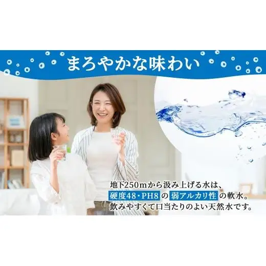 定期便【12ヶ月連続 計12回】信州たのめの里の水 ラベルレス 2L PET × 6本