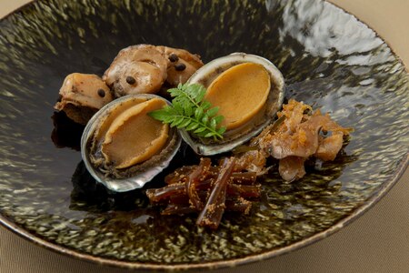 1767　〈伊勢せきや〉御食つくに　楓　アワビ  貝 ギフト 帆立 佃煮 ごはんのお供 子持しぐれ お茶漬け