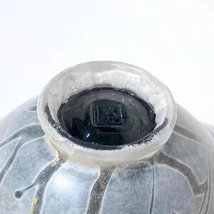  ガラス抹茶碗（抹茶茶碗・雲流黒）| 抹茶 抹茶