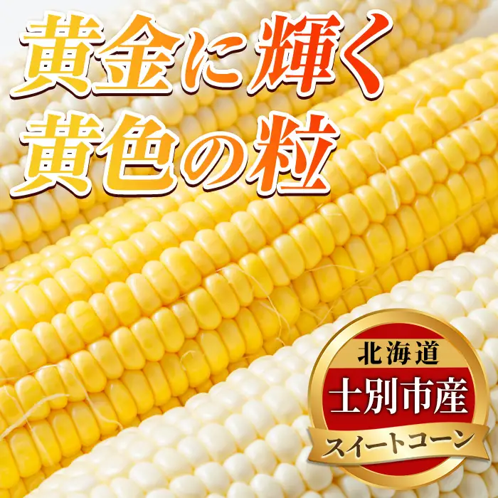 スイートコーン ゴールドラッシュ 北海道 8本 2026年8月下旬より発送 【三栄アグリ】　A7093