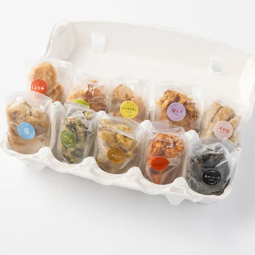 カラフル唐揚げ～卵が先か、鶏が先か、それとも唐揚げか～各種1個セット　【配送不可地域：離島】【1627611】