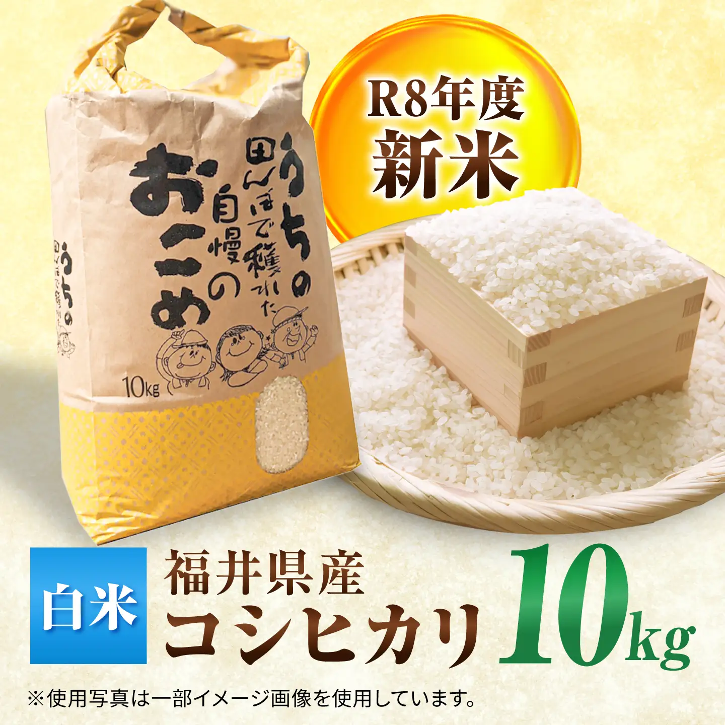 【先行予約 /10月以降配送】 【令和8年産】福井県産 こしひかり 米10kg 白米 新米 / 小浜市 / Grow Farm [BFDI002] 