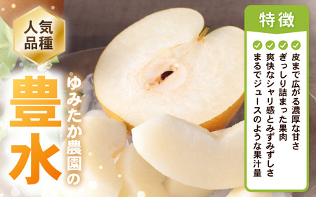 【先行予約】 豊水梨 1箱 5kg入り (8～12玉)【2026年9月上旬以降順次発送予定】 梨 なし [B-16205]