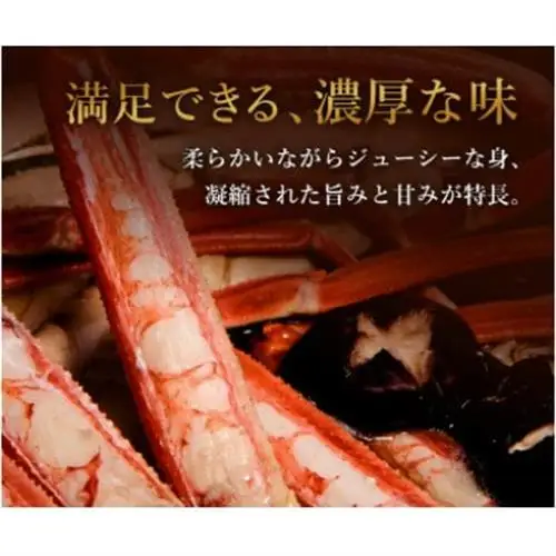 【蟹セレブ】ズワイガニ(紅ズワイガニ)1.8kg箱詰め(600g前後×3杯)【配送不可地域：離島・北海道・沖縄県・東北・関東・信越、北陸・東海・九州】【1543630】