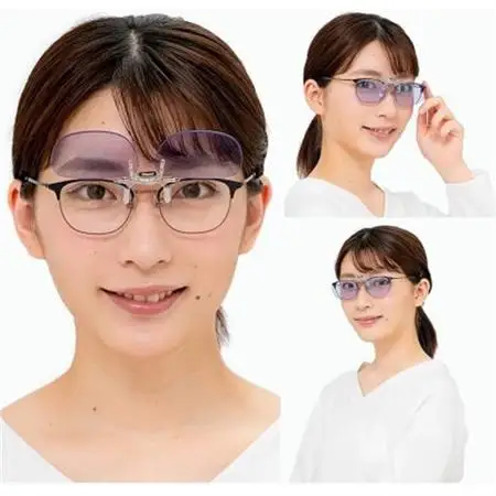 [ネオコントラスト]クリップオン サングラス調光レンズタイプ　型番:CLIPON-PHOTO-M【1597637】
