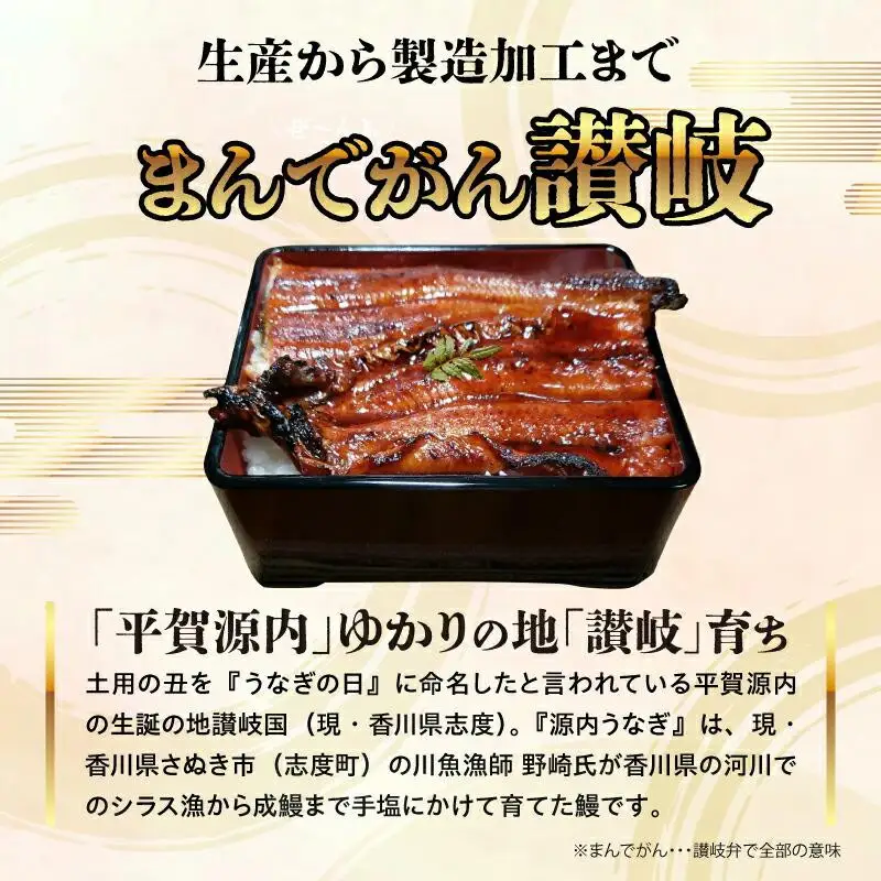 【お中元ギフト】源内うなぎ（5尾）