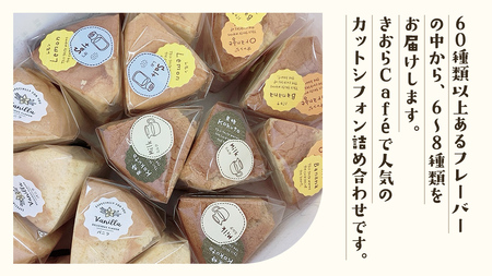 きおら カット シフォン 12個入り （おまかせ6～8種）