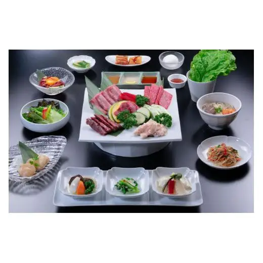 モランボン本店　お食事券　厳撰焼肉コース「極」2名様分
