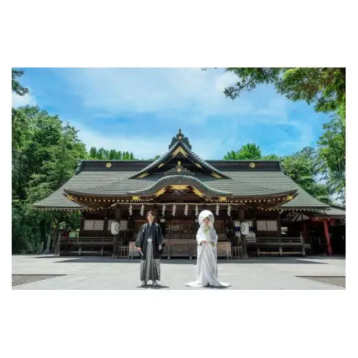 大國魂神社【和装１点】ウエディング　ロケーション撮影プラン