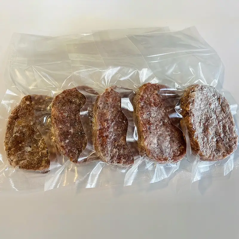 極うま 馬肉ブレンド ハンバーグ 160g 5個 （冷凍便） - 肉 無添加 冷凍 手作り おかず 惣菜 山形県 飯豊町 【価格改定】