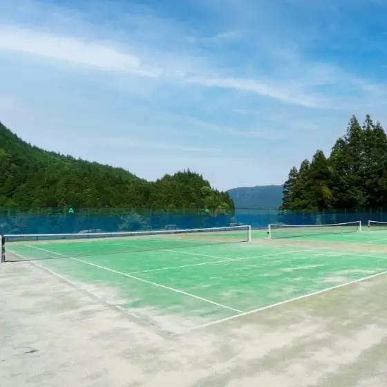 奈良県曽爾村民宿2・7 テニスコート貸切チケット（1面 1日貸切） /// テニス チケット 貸切 貸し切り
