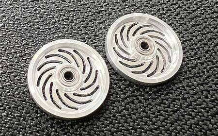 タミヤ ミニ四駆用 ベアリングアルミローラー（切削加工品）アルミローラーセット 19ｍｍ H797282 ミニ四駆 アルミローラー 東原工業所 岐阜県 中津川市 F4N-1899