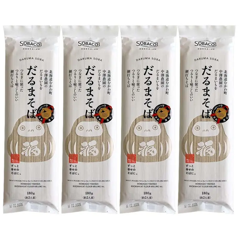 だるまそば 180g×4袋 北のハイグレード食品 そば 麺 和食 北海道 F6S-414