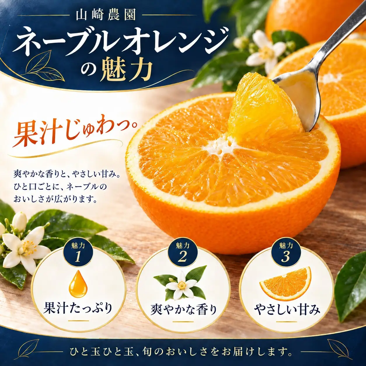 ネーブルオレンジ 約5kg サイズおまかせ アルギット オレンジ