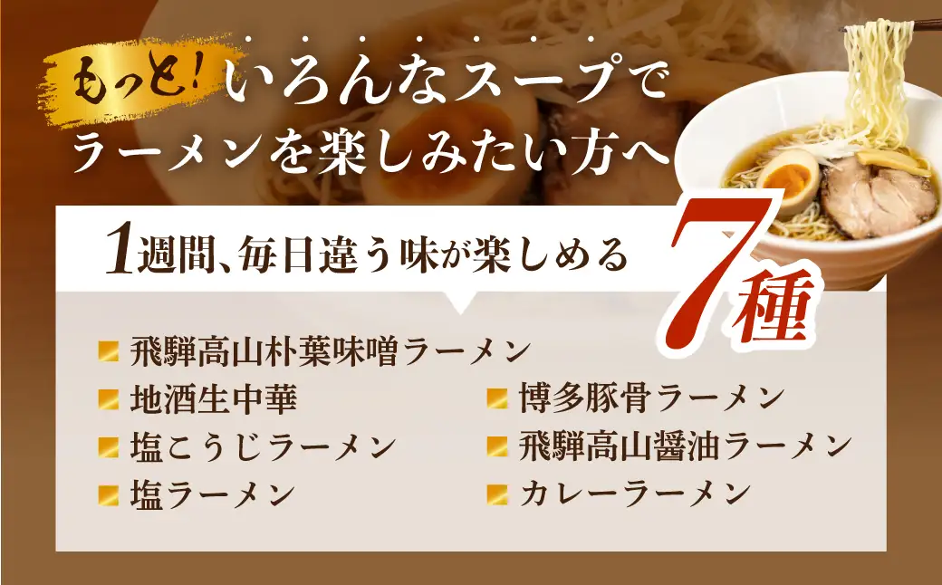 《1～2週間程度で発送 日時指定可》 7種24食ラーメン 食べ比べ 堪能セット 老田屋 生麺 ご当地ラーメン 高山ラーメン 常備食 保存食 備蓄 簡易包装 食べ比べ 詰め合わせ ヘルシー あっさり お取り寄せ ご当地グルメ 高山らーめん 常温保存
