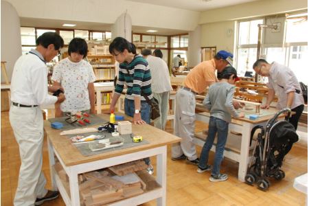 小箱ペンたてつくり体験(４名分)≪ものづくり 手作り 家族 親子≫