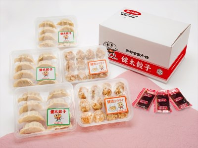 「宇都宮餃子館」健太シウマイこだわりセット（餃子+シウマイ）　960ｇ≪ギョーザ 焼売 冷凍餃子 冷凍焼売 冷凍食品 グルメ 食品 惣菜 中華惣菜 点心 中華≫◇