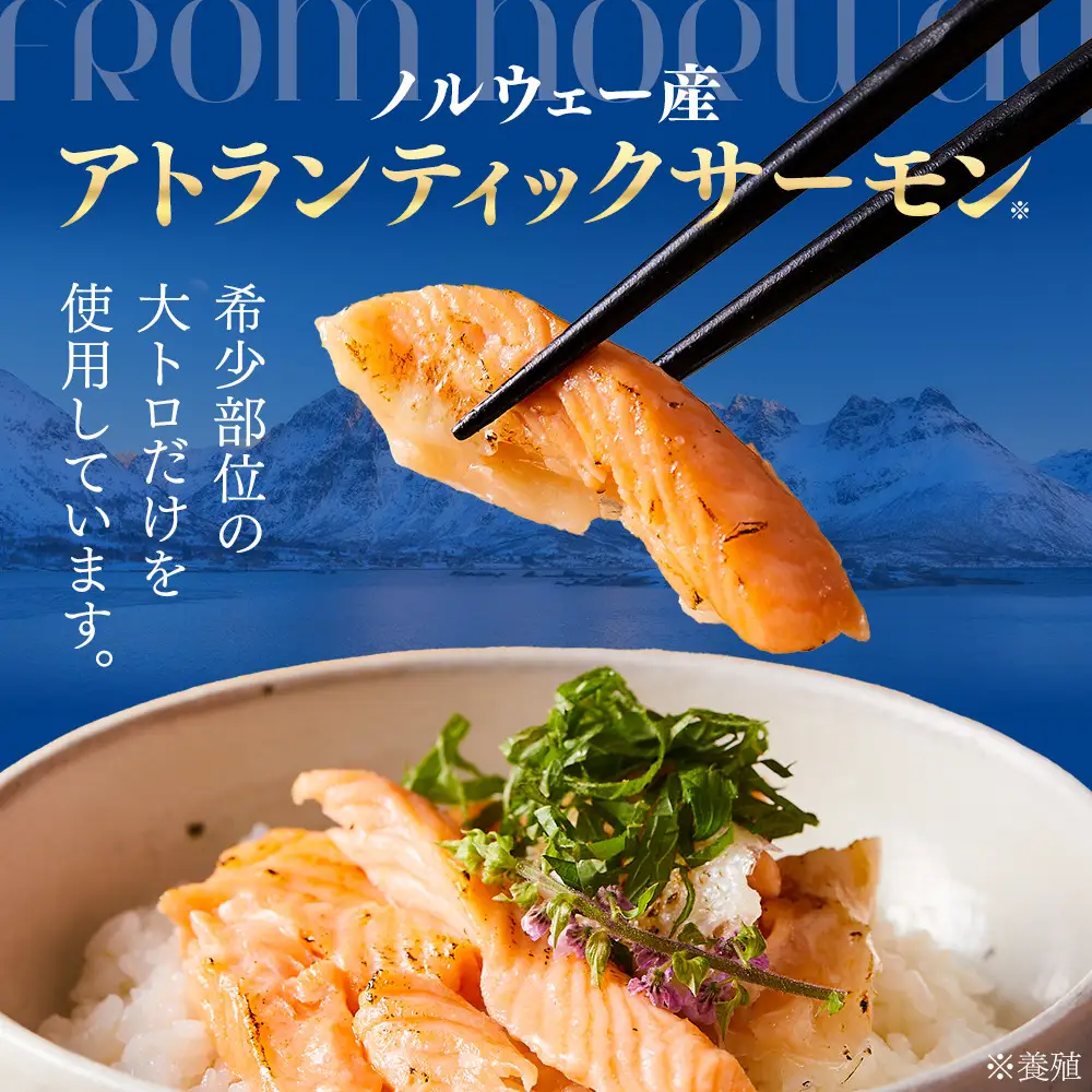 アトランティック サーモン ハラス 1.8kg(300g×6袋) 【鳥取県 境港市】