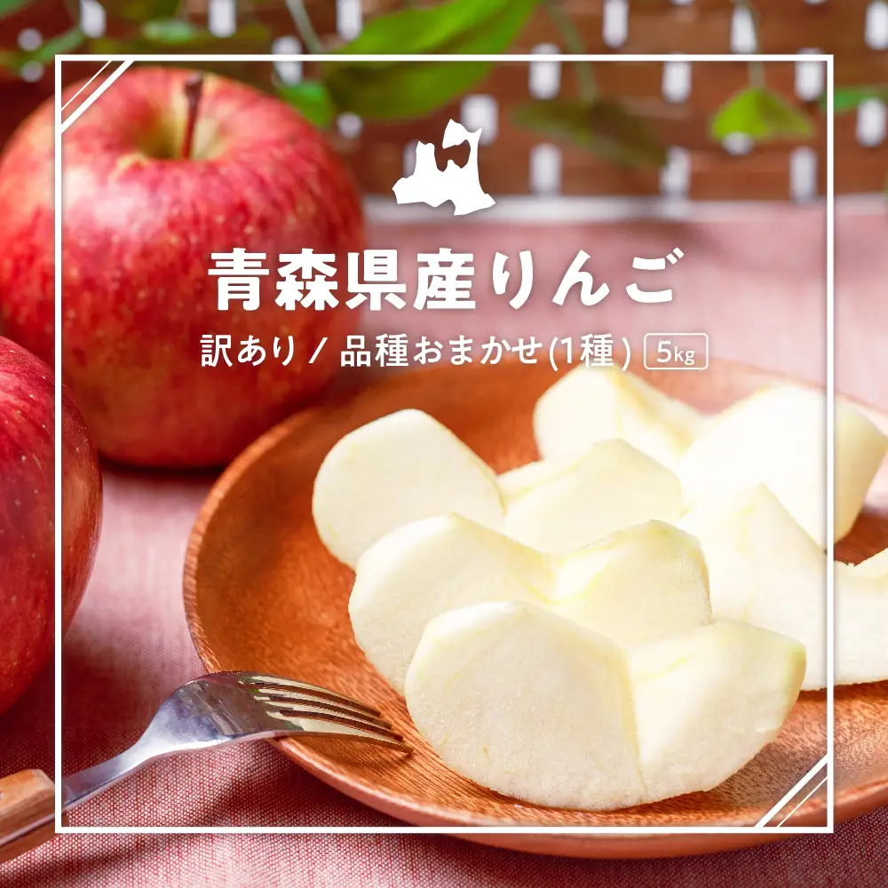 【2026年9月中旬発送】【訳あり】 旬の美味しい りんご 約5kg 青森県産 【おまかせ1品種】 りんご