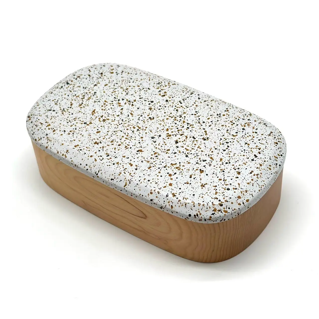 紀州塗り くりぬき弁当箱 美空 白 ランチボックス お弁当 かわいい 弁当女子 弁当男子 食洗機対応