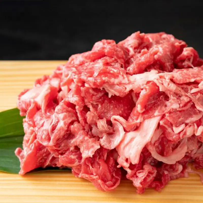 【定期便3回】博多和牛A4ランク以上切り落とし　訳あり!　500g【牛肉 肉 牛 和牛 博多和牛 ブランド牛 切り落とし 訳あり 使いやすい 便利  A4 ランク冷凍 おすすめ 筑前町 ふるさと納税 送料無料 FL201】