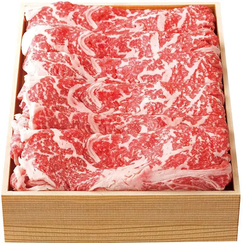 和牛 リブロース すき焼き 600g 赤城和牛