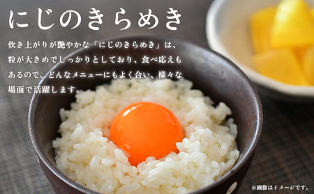 ＜にじのきらめき 約5kg＞ 5キロ ニジノキラメキ 米 お米 コメ こめ 白米 精米 ご飯 ライス 大粒 穀物 西予応援米 特産品 愛媛県産 西予市産 宇和町産 前田農園 愛媛県 西予市 【常温】『2025年10月から12月迄に順次出荷予定』UMU0001