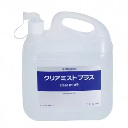 アルコール製剤  クリアミストプラス アルコール除菌スプレー 5L×3本セット【1246432】