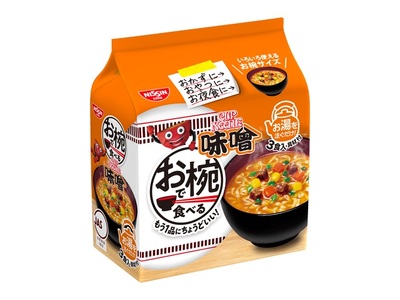 お椀で食べる　カップヌードル味噌　3食パック×9 (a11-190)