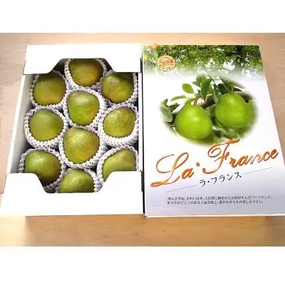 西洋梨（ラフランス）３ｋｇ　贈答用　化粧箱入り　0110-2603