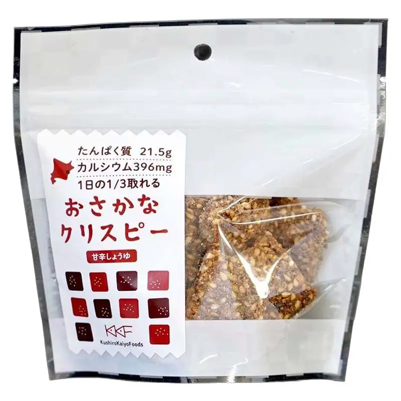 おさかなクリスピー甘辛しょうゆ4個セット 北のハイグレード食品 おやつ お菓子 菓子 食品 F6S-433