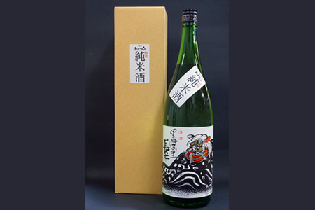 特別純米酒「黒獅子の里長井」1,800ml（寺嶋酒造本舗）_D028