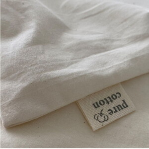 『ダブル』綿100％ブロード　BOXシーツ　キナリ　PUBX-W