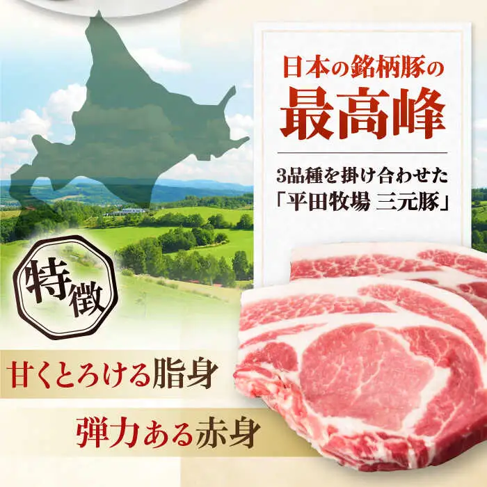 【全12回定期便】平田牧場 ロース ブロック 400g  豚肉 ローストポーク 煮豚 [AJAP168]