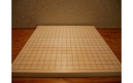 GS-06【 碁盤 】 桧 10号 接合盤 卓上 囲碁 将棋 木工品