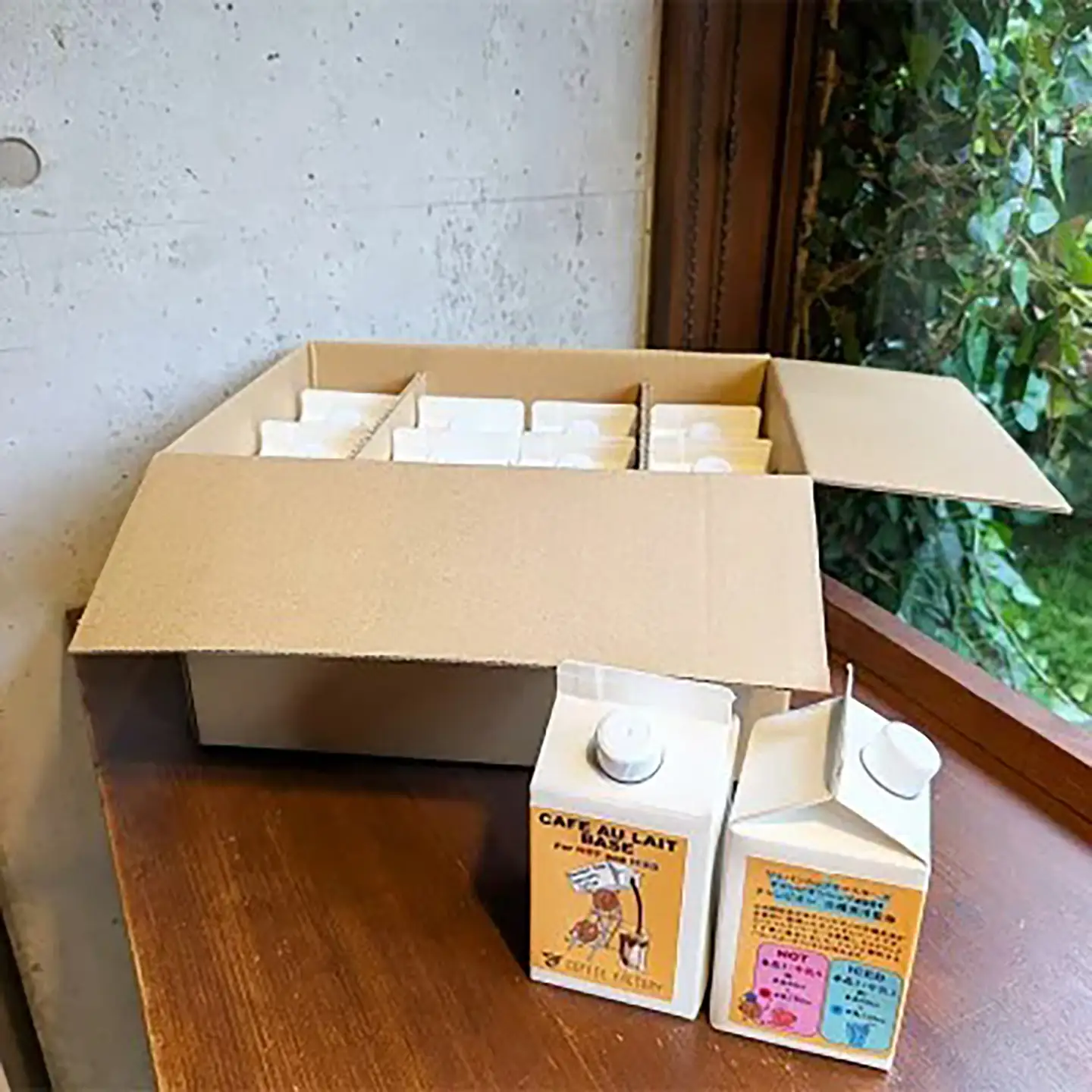 カフェオレベース12本 簡易包装 コーヒー