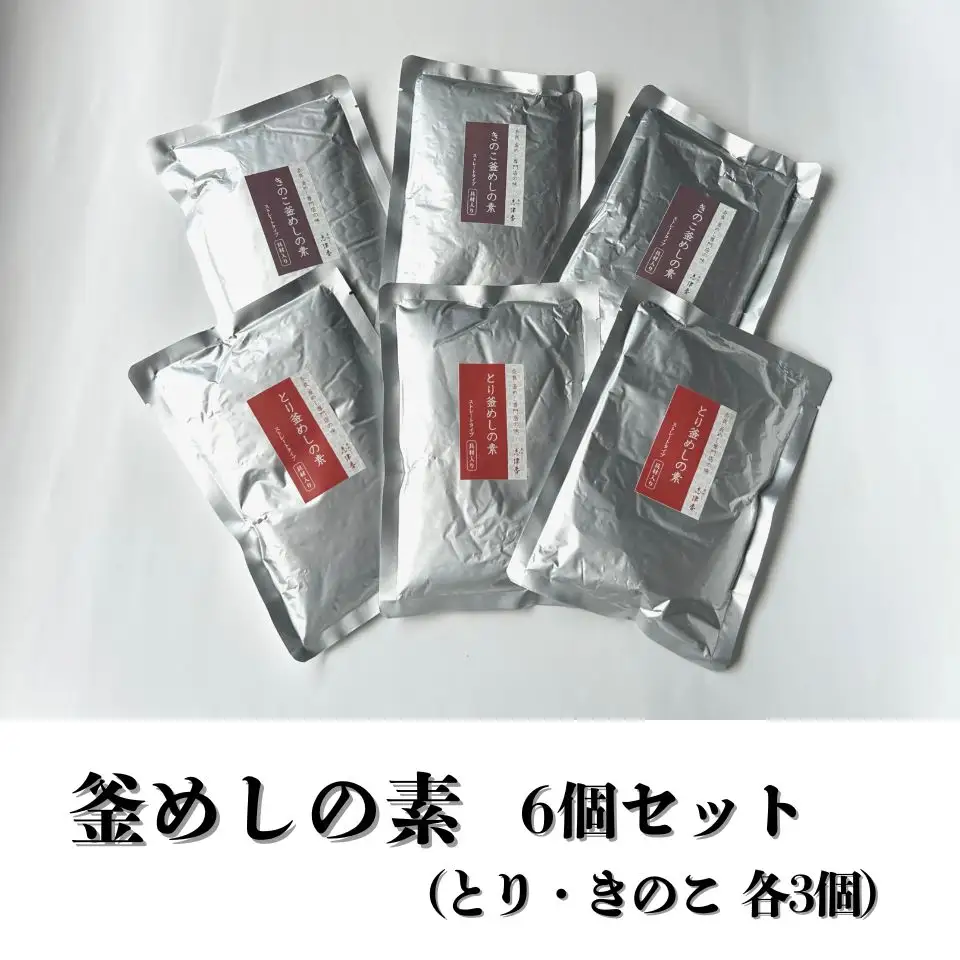 釜めしの素6個セット 釜めし 志津香 14-054