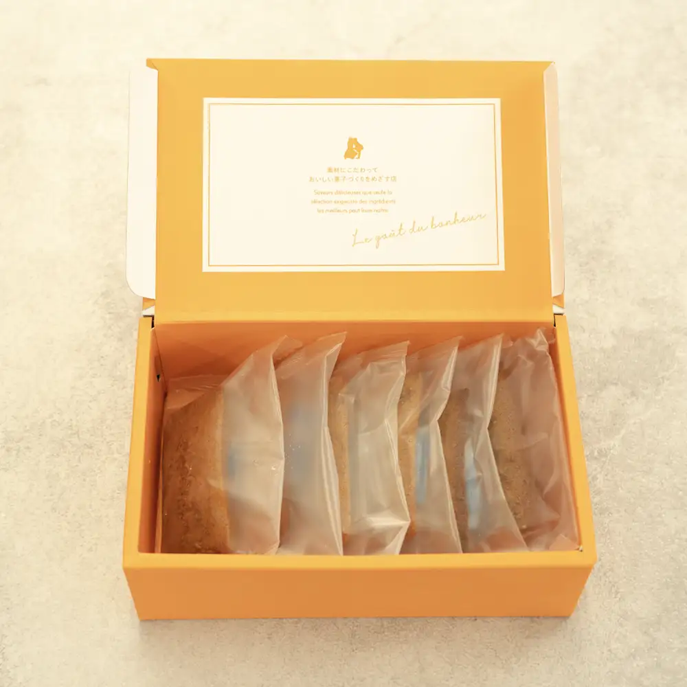 菓子 洋菓子 フィナンシェ 焦がしバターたっぷりの来迎寺在来種そば粉&韃靼そばのフィナンシェ 6個 rh-swfnx6