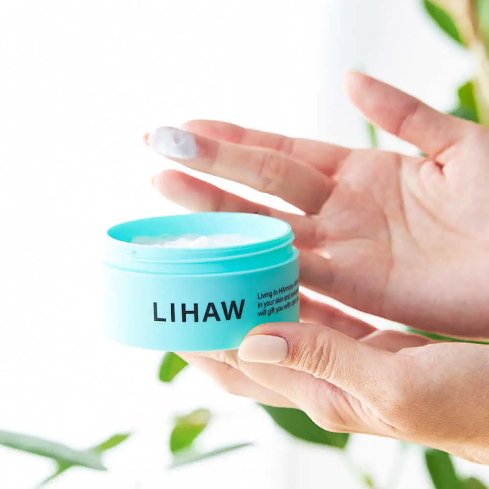 【3個入】LIHAW リハウ ディープモイスチャークリーム 糸島市 / 株式会社ピュール [AZA278]