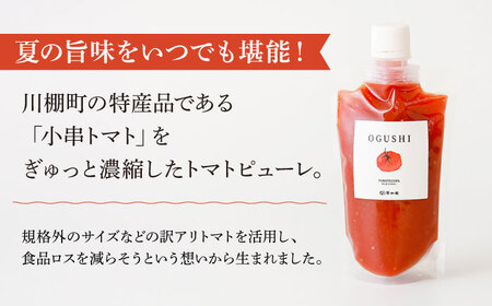 【6回定期便】小串トマトの濃厚150％ﾋﾟｭｰﾚ「OGUSHI」20本ｾｯﾄ[OBH015]